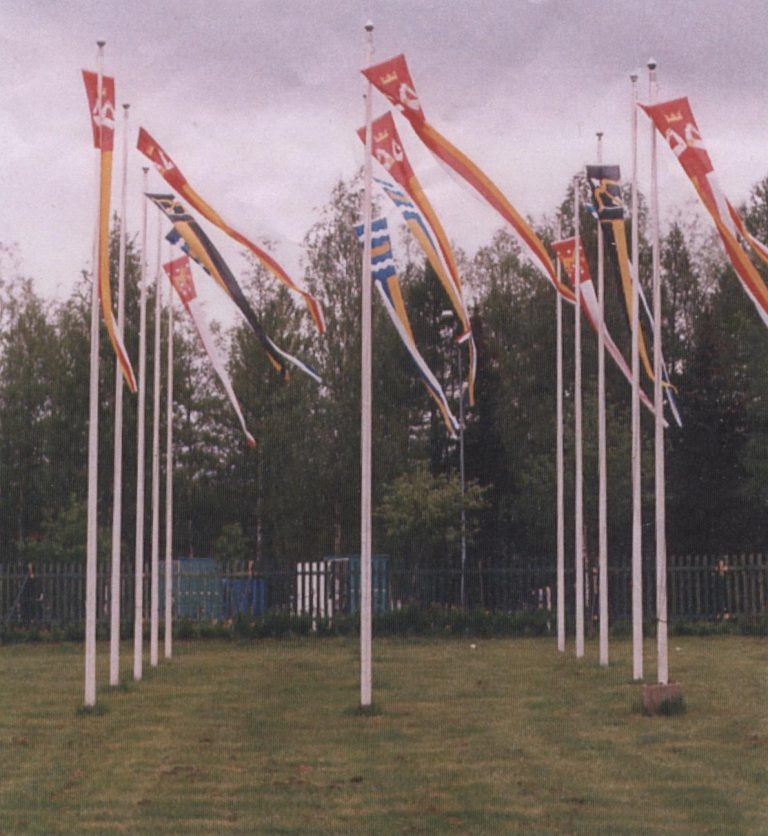 Janakkalan Reserviläiset Myyvät Viiri Ja Lipputuotteita Janakkalan